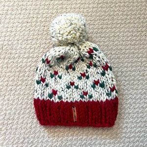 Line & Linden Hand Knit Hat Child Size Beanie